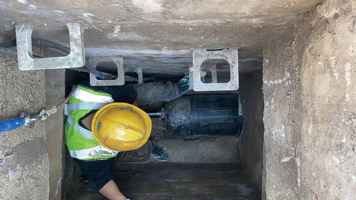 烈山HDPE短管内衬法